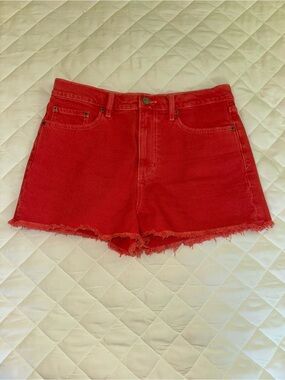 Daze Denim Troublemaker High-Rise Cutoff Shorts Size 27